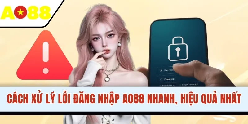 Cách xử lý lỗi đăng nhập AO88 nhanh, hiệu quả nhất
